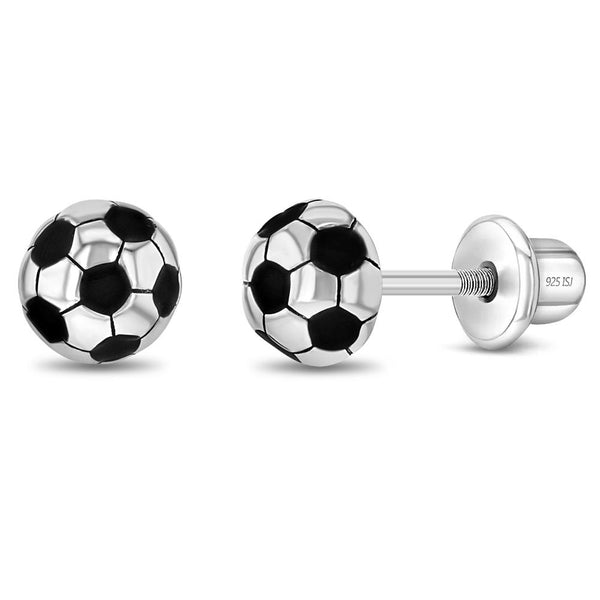 Soccer Ball Earrings