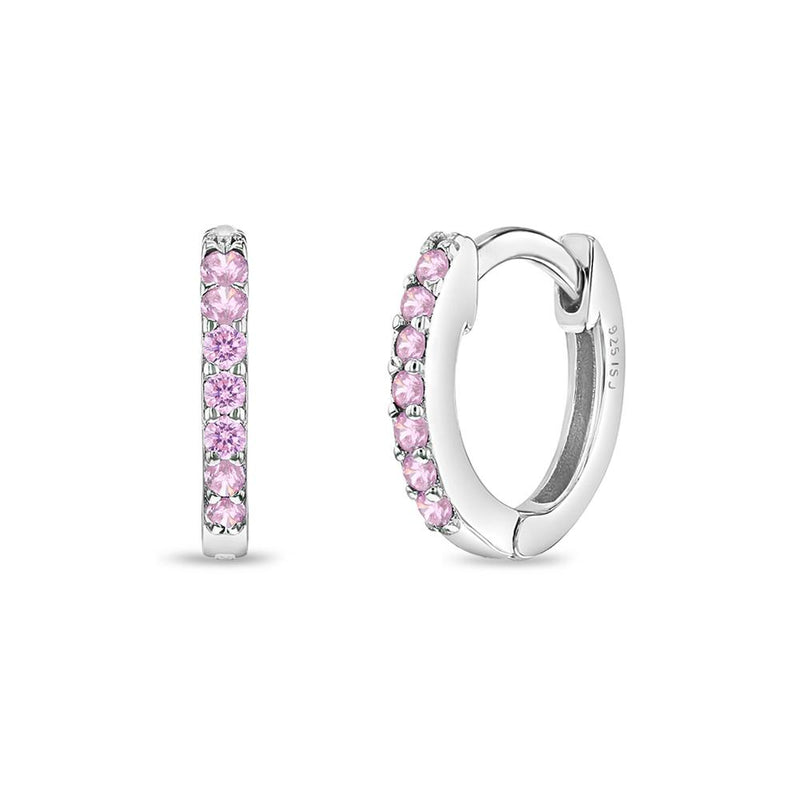 Multi Pink Zirconia Huggies